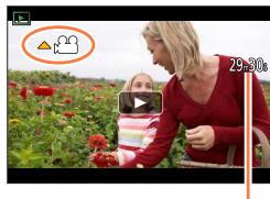 PANASONIC LUMIX DMC-TZ101 - Appuyez sur ▲ pour démarrer la lecture. - 1