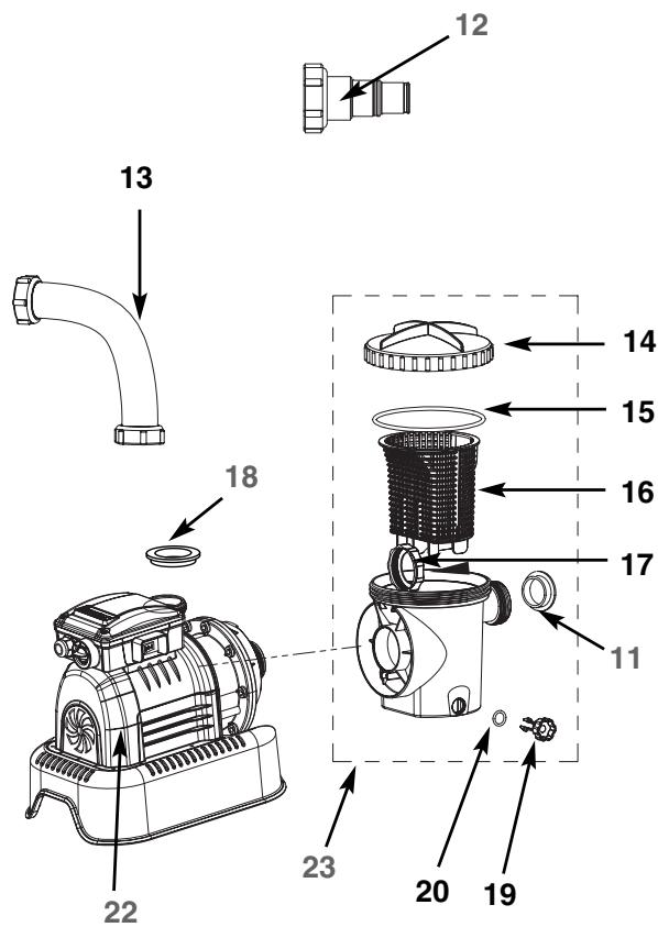 INTEX SF15220 - DETAIL Des PIECES - 2
