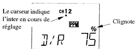 FUTABA FF6XS - EXAMPLE DE REGLAGE POUR UN AVION - 18
