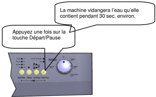 FUNIX FDW313A - Annuler un programme avec remise à zéro - 3