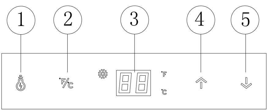 CLIMADIFF CLS28A - Bedienpanel - 1