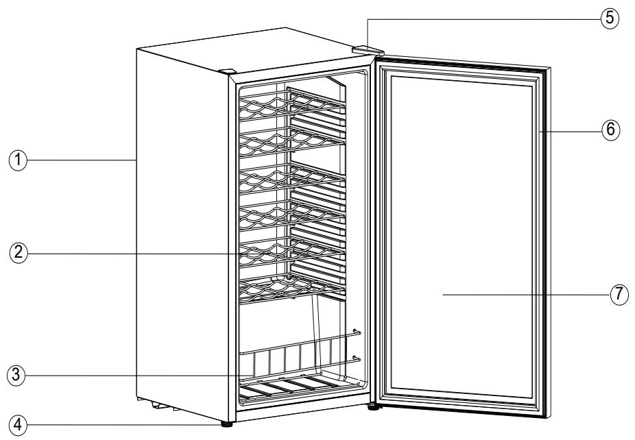 CLIMADIFF CLS28A - 1° Description de l'appareil - 1