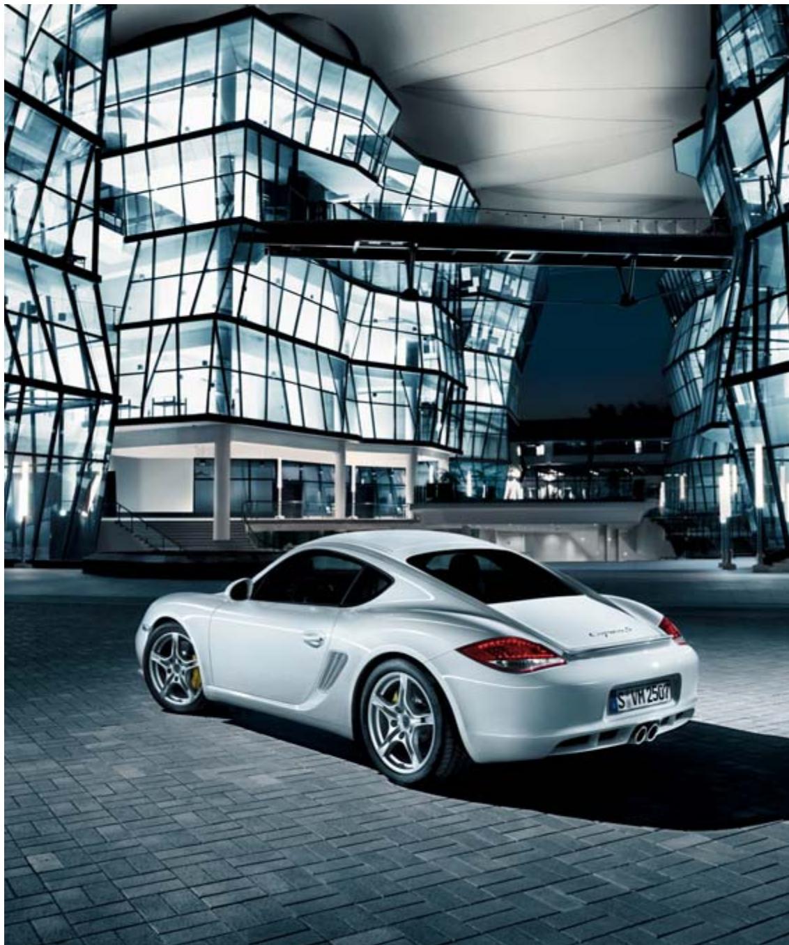 PORSCHE CAYMAN S - Traitement des gaz d'échéppement. - 1