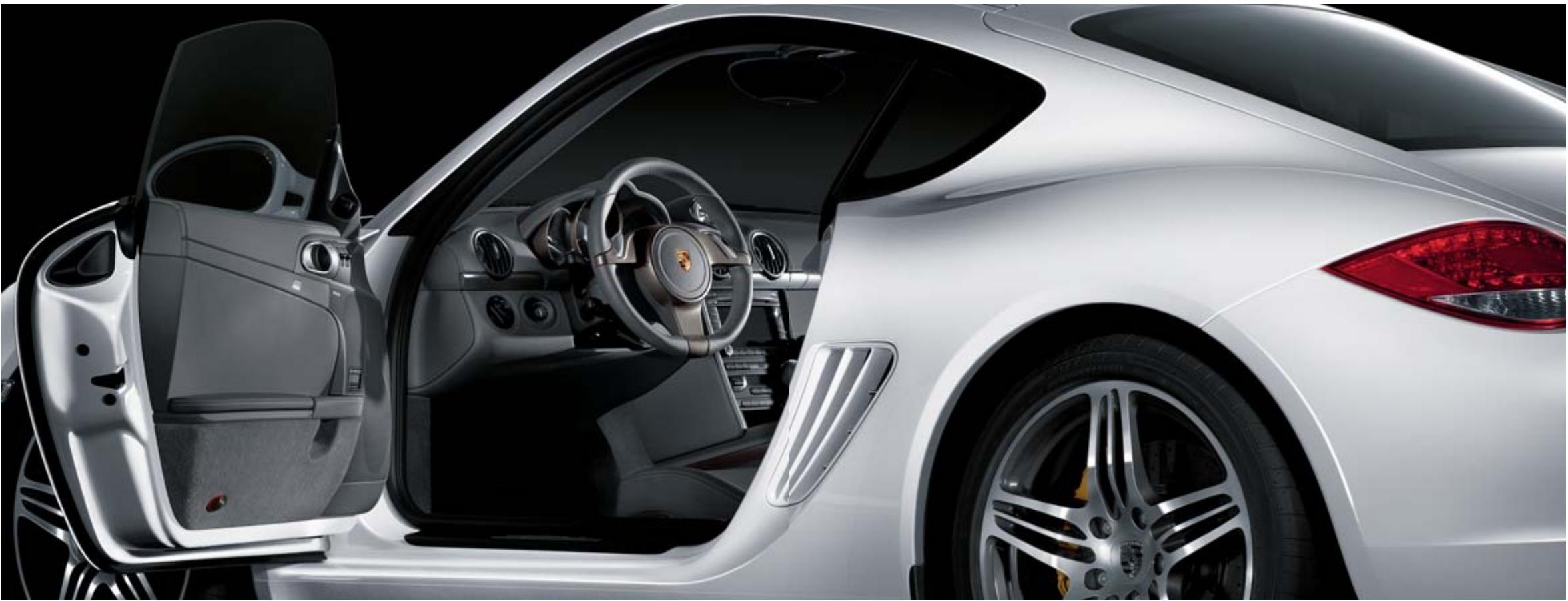 PORSCHE CAYMAN S - Personnalisation - 1