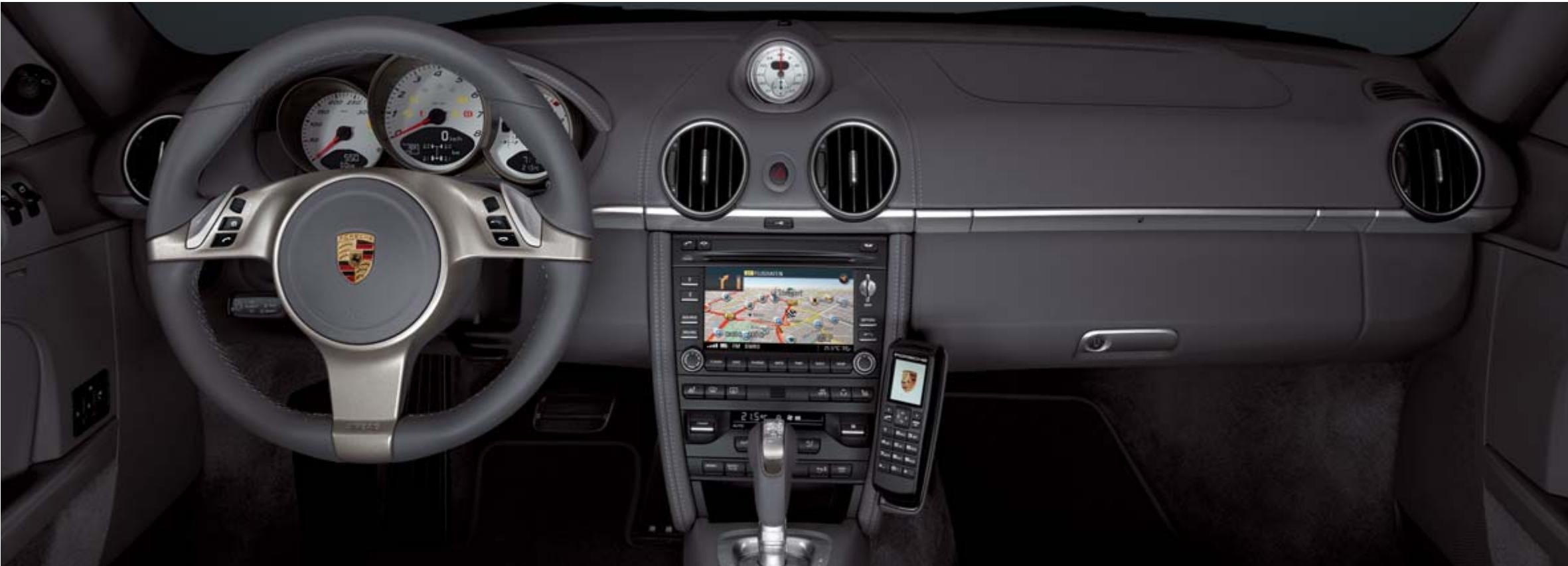 PORSCHE CAYMAN S - Le comfort des nouveaux modès Cayman. - 2