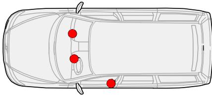 VOLVO V70 R - Serrures et alarme - 1