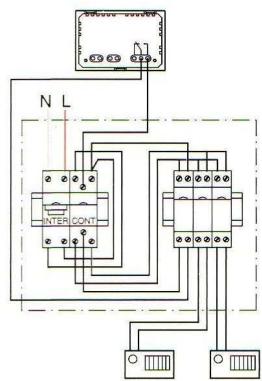 LEGRAND 744 37 - Raccordement d'un chauffage électrique par convecteurs - 2
