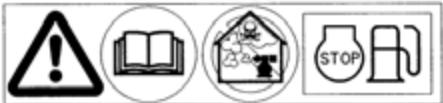 SDMO PHOENIX 2800,  PHOENIX 4500,  PHOENIX 6300 - Pictogrammes et plaquettes figurant sur les groupes avec leur signification - 6