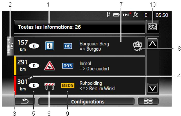 NAVIGON SEAT PORTABLE SYSTEM - Afficher Informations routières - 1
