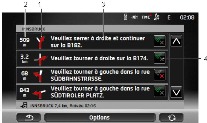 NAVIGON SEAT PORTABLE SYSTEM - Description d'itinéraire - 1