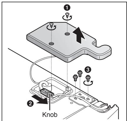PANASONIC NR-BS53VW3-E - Remove the door. - 1