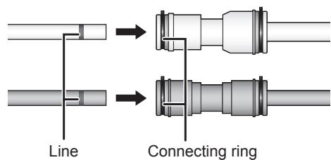 PANASONIC NR-BS53VW3-E - Reconnecting the water supply hoses - 1