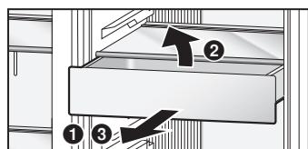 PANASONIC NR-BS53VW3-E - Płtyka ociekowa i tacka na wode Dozownika lodu/wody - 5