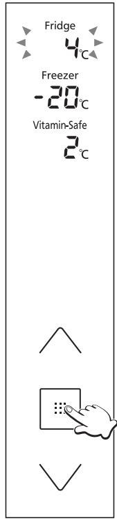 PANASONIC NR-BS53VW3-E - Ajuste de la temperatura - 3