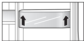 PANASONIC NR-BS53VW3-E - Égouttoir et bac de récupération d'eau du distributeur eau/glace - 3