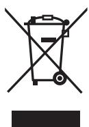 PANASONIC NR-BS53VW3-E - Informations relatives à l'évacuation des déchets, destinées aux utilisateurs d'appareils électriques et électroniques (appareils ménagers domestiques) - 1