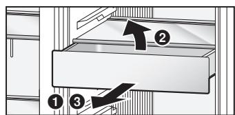 PANASONIC NR-BS53VW3-E - Égouttoir et bac de récupération d'eau du distributeur eau/glace - 5