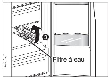 PANASONIC NR-BS53VW3-E - Remplacement du filtre - 2