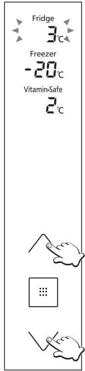 PANASONIC NR-BS53VW3-E - Ajuste de la temperatura - 5