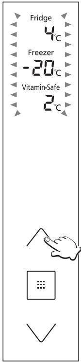 PANASONIC NR-BS53VW3-E - Impostazione della temperatura - 2