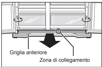 PANASONIC NR-BS53VW3-E - Ricollegamento dei tubi di alimentazione dell'acqua - 2