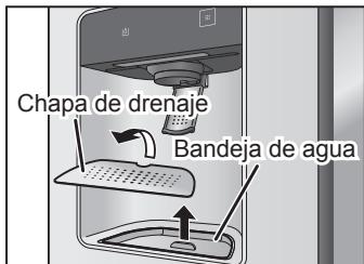PANASONIC NR-BS53VW3-E - Chapa de trenaje del dispensador de hielo/agua y bandeja de agua - 7