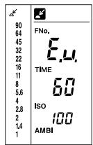 MINOLTA FLASH METER VI - Display units are EV - 1