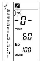 MINOLTA FLASH METER VI - Display units are FNo. - 2
