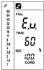 MINOLTA FLASH METER VI - Display example - 4