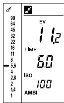 MINOLTA FLASH METER VI - Display units are EV - 3