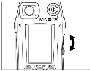 MINOLTA FLASH METER VI - Measuring lighting ratio using the Flat Diffuser - 3