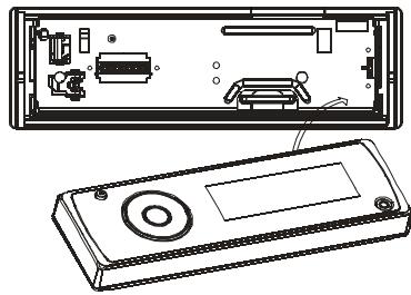 SCOTT I-XCD 120 BT - Installation de la façon amovible - 1