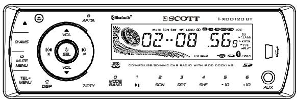 SCOTT I-XCD 120 BT - TABLE DES MATIÈRES - 12