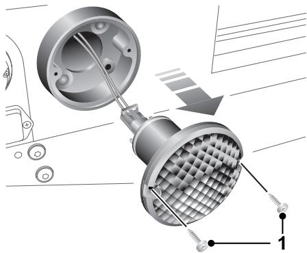 LAND ROVER DEFENDER - Ampoules des feux de recul et des feux de brouillard - 1
