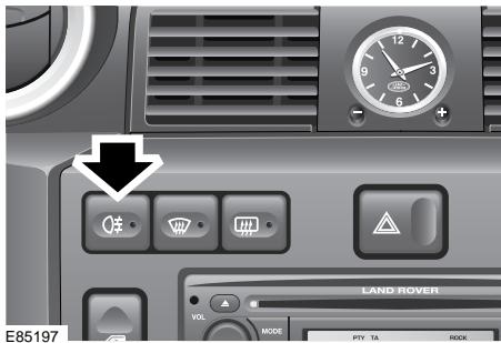 LAND ROVER DEFENDER - FEUX Arriere de brouillard - 1