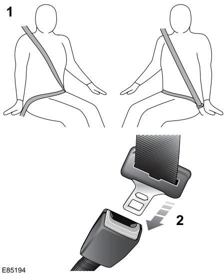 LAND ROVER DEFENDER - Boucler la ceinture de sécurité - 1