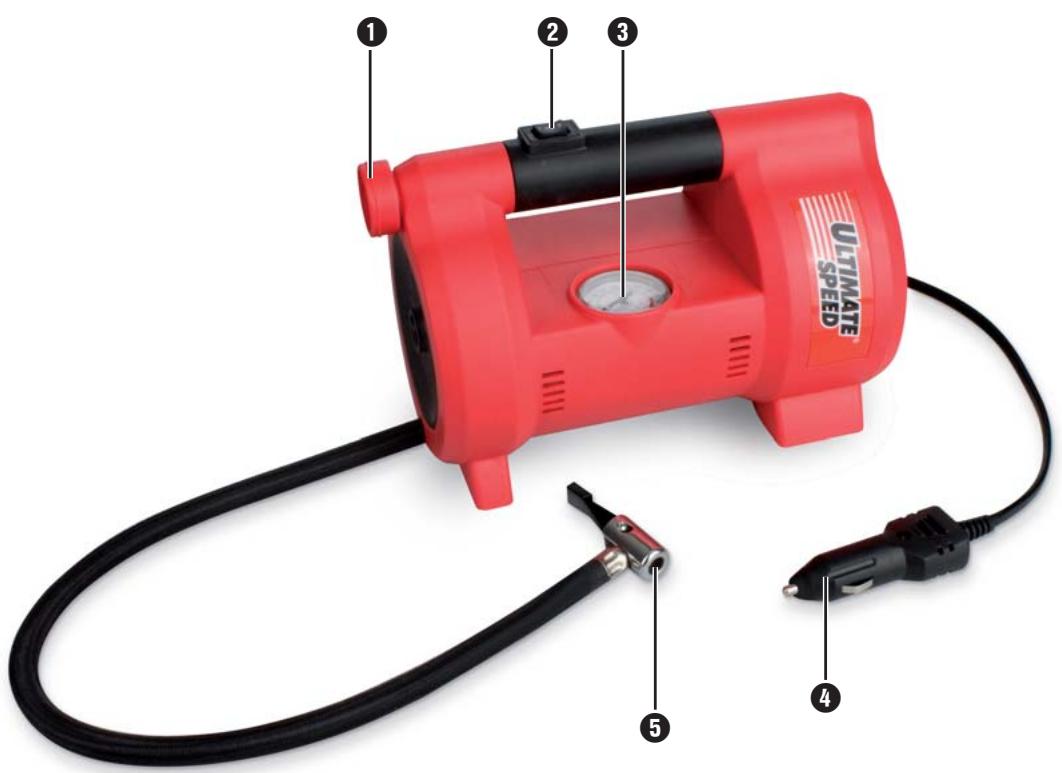 ULTIMATE SPEED KH 4256 AIR PUMP - 1