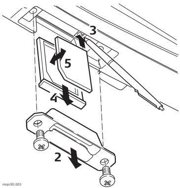 LEICA MOJO3D - Installation de la carte SIM - 1