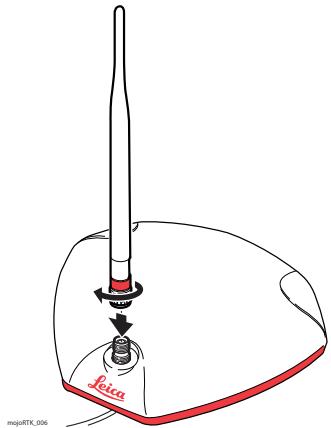 LEICA MOJO3D - Préparation des antennes GPS - 4