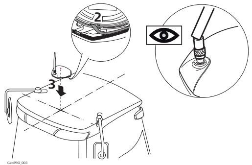 LEICA MOJO3D - Fixation de l'antenne geopro - 1
