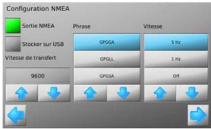 LEICA MOJO3D - Configuration de la sortie NMEA - 1