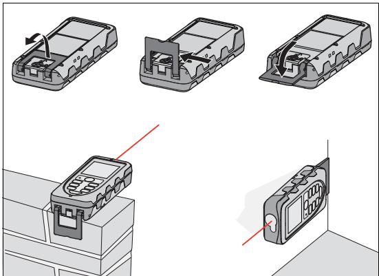 LEICA RACER 70 - Réglage de la référence de mesure - 1