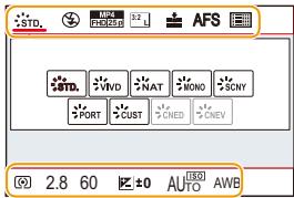 LEICA V-LUX TYP 114 - Menu rapide - 2