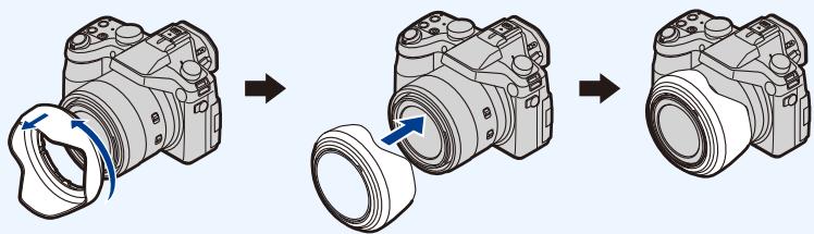 LEICA V-LUX TYP 114 - Mise en place du parasoleil - 6