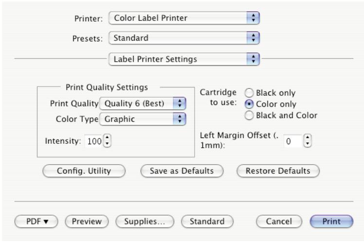 PRIMERA LX 810E - IMPRIMER AVEC ADOBE ILLUSTRATOR SUR UN MAC - 4