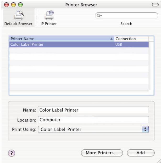 PRIMERA LX 810E - Installation Mac - 2