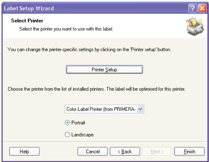 PRIMERA LX 810E - Créer une étiquette - 2