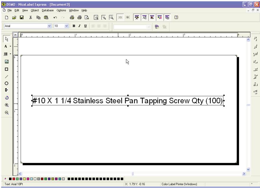 PRIMERA LX 810E - Créer une étiquette - 5