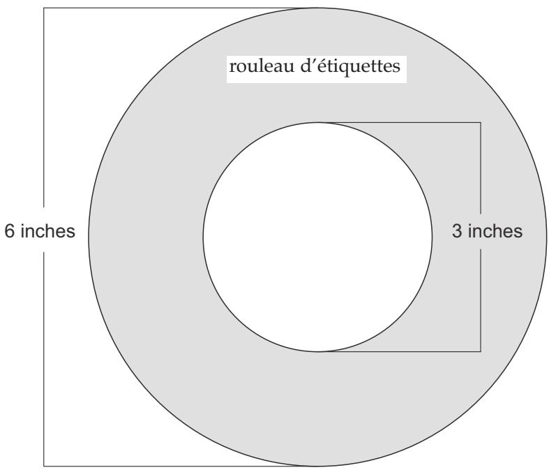 PRIMERA LX 810E - Spécifications du rouleau - 1