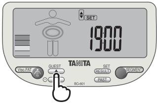 TANITA BC-601 - Set Minute - 1